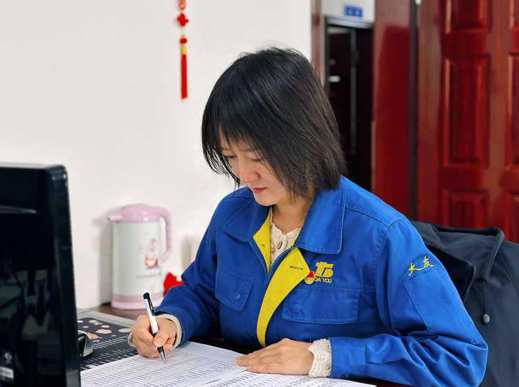 第三屆“大友標(biāo)兵”  王春穎